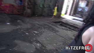 Couple SWAP FUCK! FOURSOME in PUBLIC with LULLU GUN and JERSEY RED - Hitzefrei