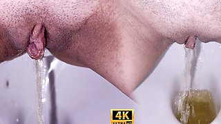Compilation! Morning Yellow Urine! Pussy in Different Panties! POV!