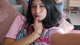 My Fingers Are on Fire in My Pussy