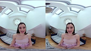 Raven Haired Beauty; Brunette 19yo Teen Solo Masturbation Small Tits Clit Play Toys