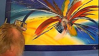 Blonde Gets Inseminated by an Army of Men - Bukkake Overload