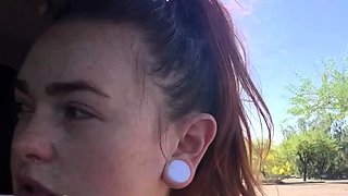 Adora bell - Car Cigarette Smoking