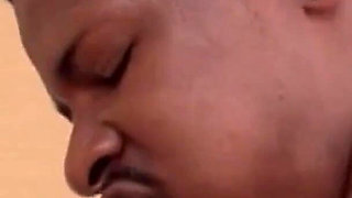 BBW ebony takes a hard pounding from a black cock