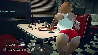Sucking in Mouth 👄 Hot Sex Anime Girl Big Cock