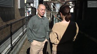Raunchy asian teen and old man smutty sex scene