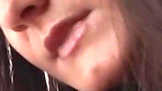 After Hard Anal Slamming Brunette Slut Takes a Cum Load Over Her Butt