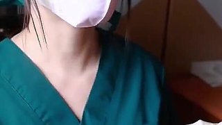 The Nurse Lady Is Inserted Into the Vagina and Anal Sex by the Patient and Cums Out of the Vagina 2