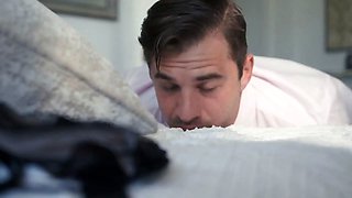 Cool curvaceous coworker Octavia Red entices busy man Nathan Bronson into fucking her deep.