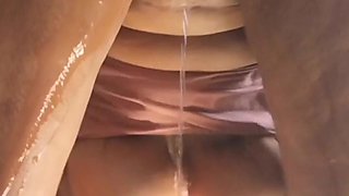 Upside-down Squirting