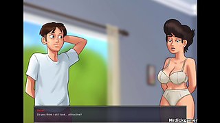 Summertime Saga Hot Sex with Neighbour Wife