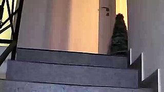 Staircase Downjacket Tease - Soft Masturbation & Dirty Whispering