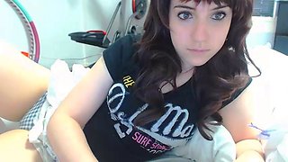 Emo Teen Becka Solo Webcam Masturbation Porn