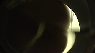 Spy cam hidden inside teens toilet bowl (1 day footage of close-up peeing).