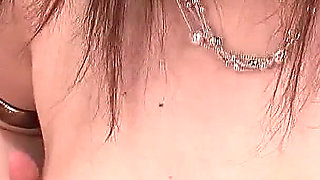 Three Horny Asian Teens Give Neighbors Blowjob Until He Comes