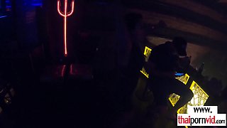 Amateurs Thai bitch in stockings nailed