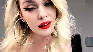 hot amateur blonde close up masturbation HD