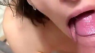 Deep Blowjob Facial Cumshot, a Lot of Sperm