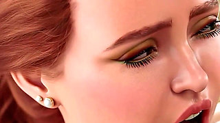 Freshwomen S2 Ep.4 P2 - Busty Redhead MILF Teacher Gets Her Pussy Fucked Doggy Style by Young Student with a Big Cock - Part 15