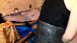 Olga tied, toyed, lashed and deeply fisted