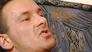 Alluring German MILF eats cum after hot anal fuck