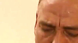 Wonderful Teen Fucked and Cummed on Face by Stepdad with Monster Cock