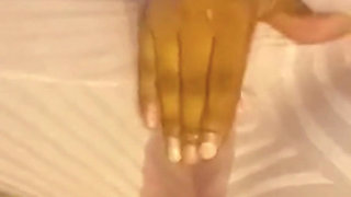 Rubbing My Pussy Threw My Body Suit Leg Shaking Squirting Orgasms