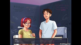 Summertime Saga Anon Fucks a Tight Virgin Pussy and Gets Her Pregnant