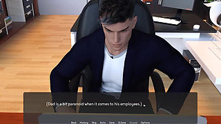 Pantyhoes: new boss and sexy hot employees ep 1