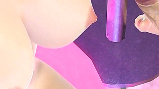 Nakai Yukino Pool Party in a Bikini No Hands Blowjob Wet Titjob and Face Cumshot with Sitting Handjob in 3D Hentai