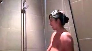 Big boobs milf masturbates with her dildo