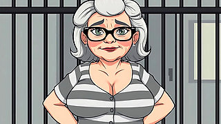 Granny in Jail Ai Porn Slideshow