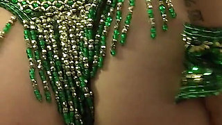 Sexy Girl Blowjob, Footjob and Fucking at Carnival Gloryhole!