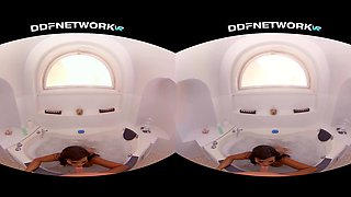 Busty Courtesan Fantasy - Oiled Up Big Tits Pornstar Virtual Reality Sex