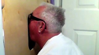 Gloryhole Return Visitor Loves The Blowjob