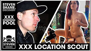 Fuck Date For Melina May In Abandoned Outdoor Swimming Pool Dating