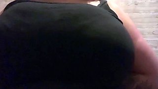 Close up cock jerking solo