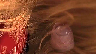 Hot Blonde Chick Sucking Dick: X-ray Blowjob