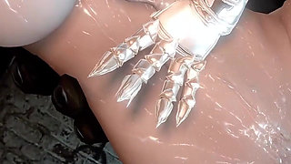 3D Big Boobs Sexy Cosplayer Got Fucked so Hard by Huge Dick Monster
