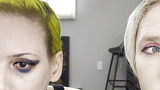 Drag Queen and Woman Makeover Transformation  - Cleavage and Eyeliner