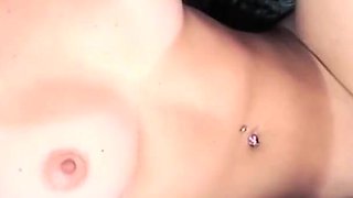Lucky chick is bouncing on the big black cock