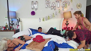 Gia Milana's Steamy Indoor Encounter with Latina Passion