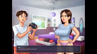 Summer saga with cupcakes getting frisky and wild scenes