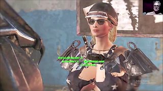 Gangbang soldiers in Fallout 4 with Depravedworldz in a wild gaming hook-up