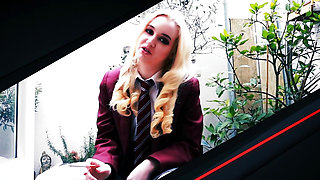 Two Redhead Schoolgirls Eat Pussy and 69