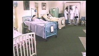 Beautiful Horny Vintage MILF Nurse Sucks Doctor's Big Cock in a 69