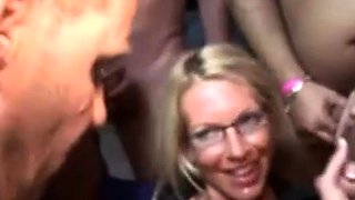 Amateur blonde is being fucked in hardcore manner