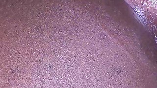 Ebony Anus Hole Inflated by a Big White Cock and Creampied