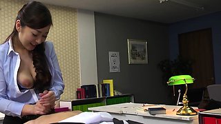 Asian Teens Handjobs Session