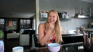 Naked Blonde Teen Girl Pussy Masturbation On Webcam