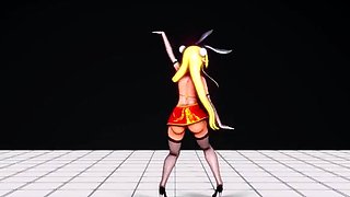 Hentai chick enjoys anal sex at the gym